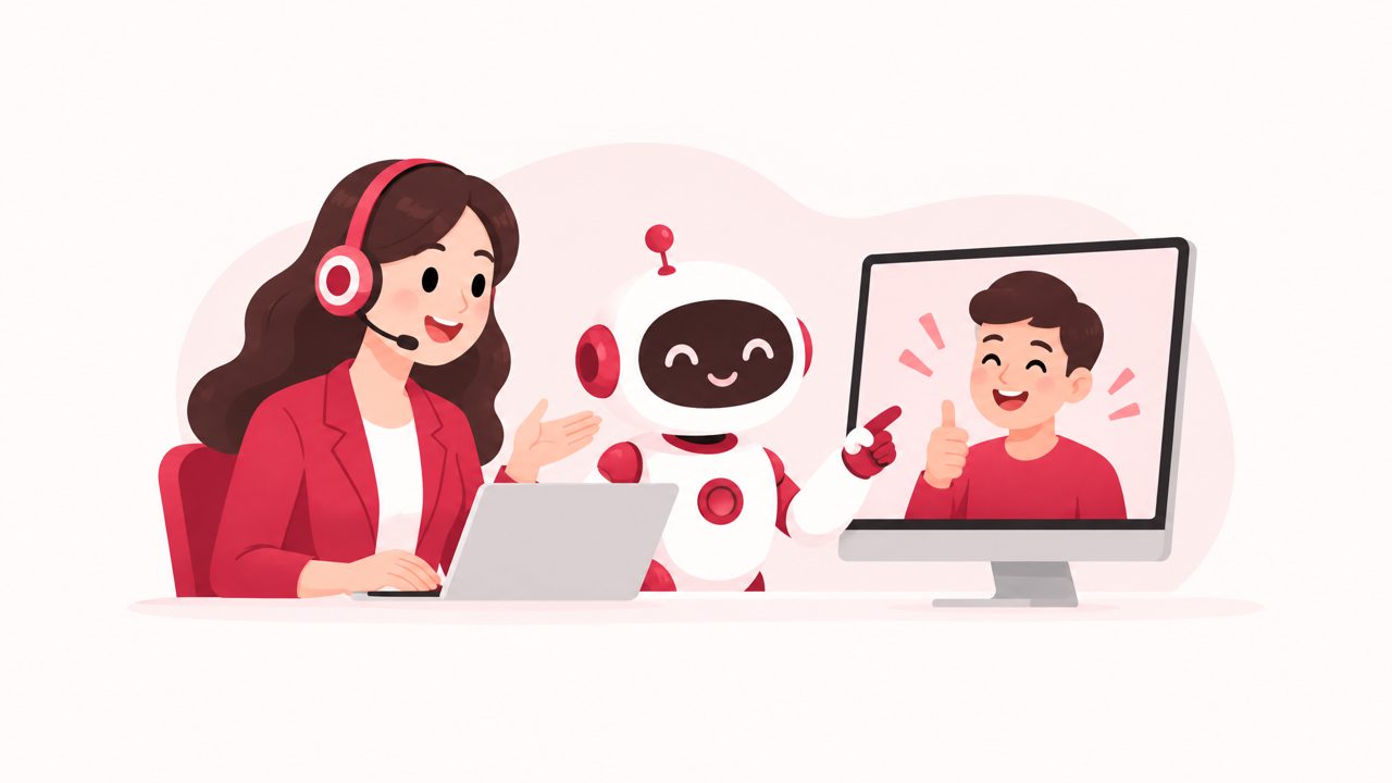 Cover illustration for The Human Touch Isn't Dead — It's Being Amplified by AI Agents