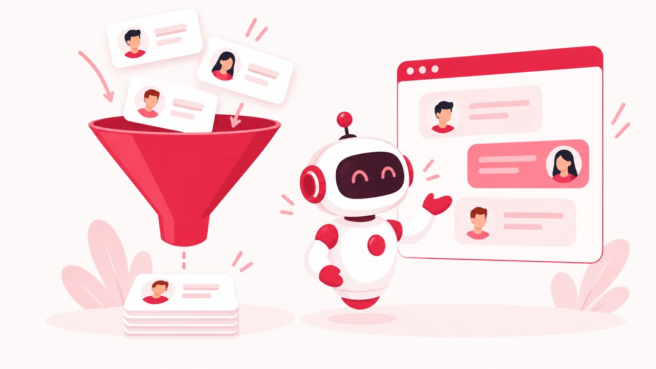 Cover illustration for How to Use AI Agents for Lead Generation (Not Just Support)